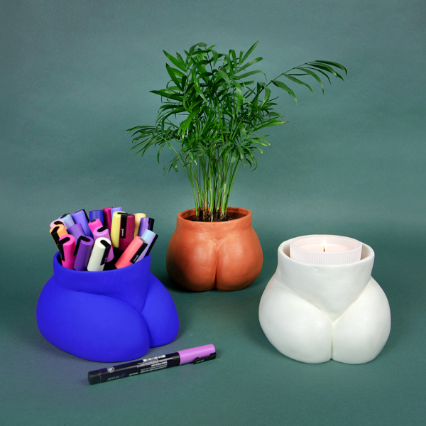 Cache-Pot Blanc pour Déco de Table – Pots de Fleurs and Co