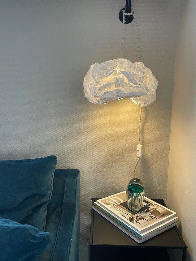 Lampe de chevet sans fil crème Champi-cloud - Lampes de chevet