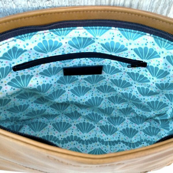 Pochette ceinture Angèle Cuir multico bleu - Accessoires - ETHIQ